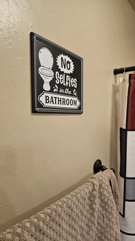 Decorative Craft Sign - 3D printed home decor sign